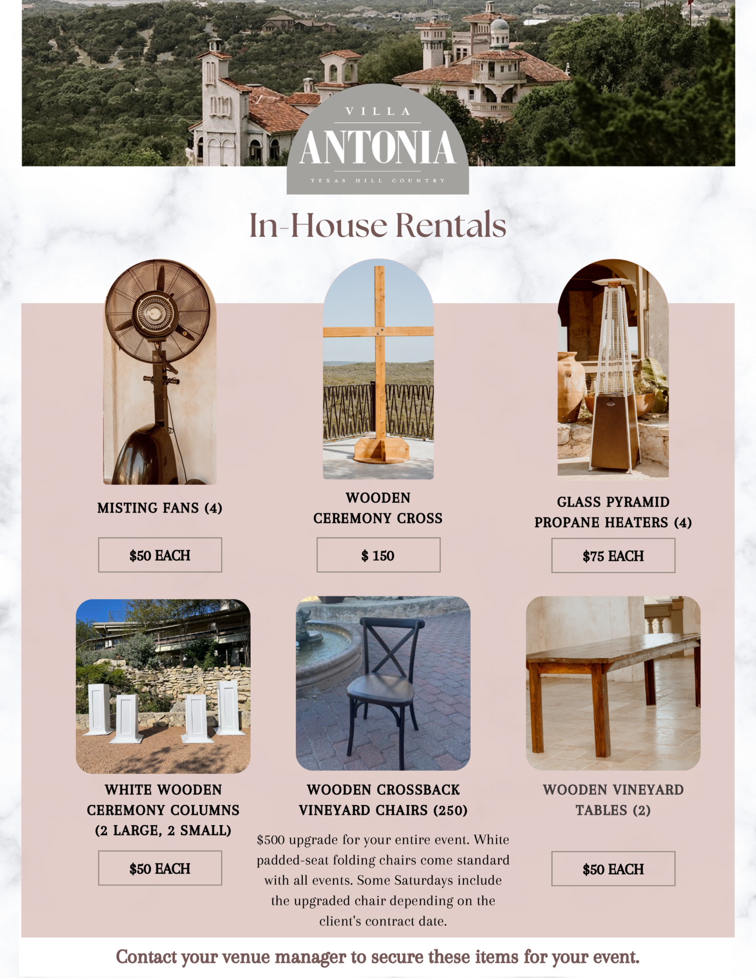 Villa Antonia Rentals